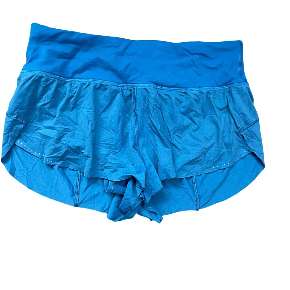 Lululemon Chase Me Short Women's Size 6 Whirlpool Blue 2.5" Running Athletic FLA